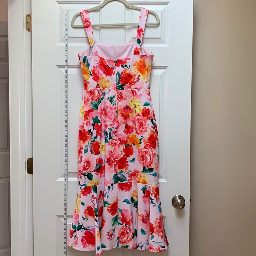 Laundry Pink Floral Tank Dress